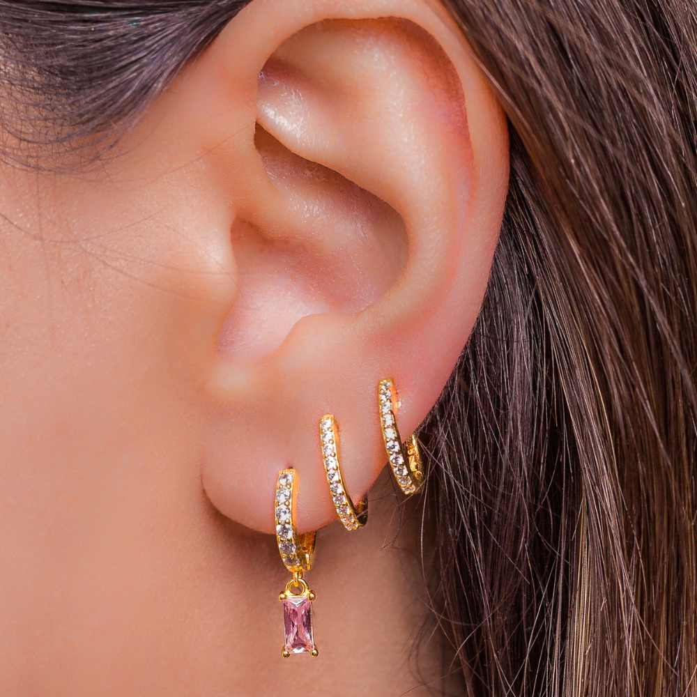 Diamond Earrings in 14K Yellow Gold (1/4 ct. tw.) - Image 2